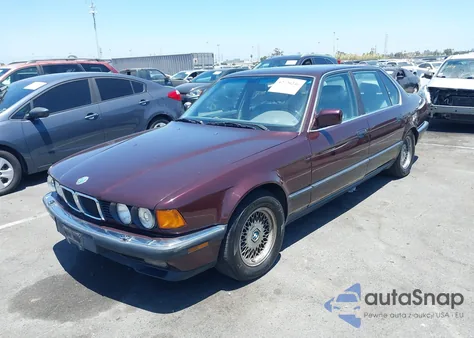 1993 BMW 740 Il Automatic из США, поврежденный, VIN WBAGD8327PDE87456
